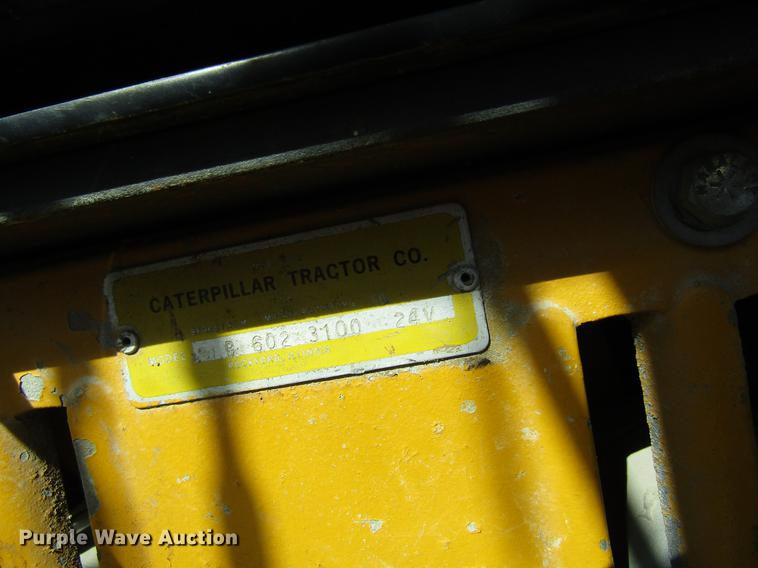 image for item EU9621 1976 Caterpillar 120G motor grader