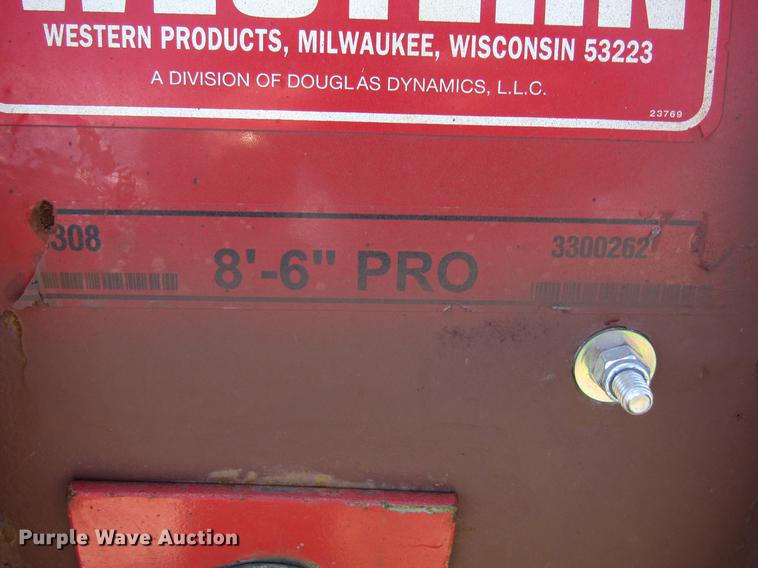 image for item EU9623 Western snow plow