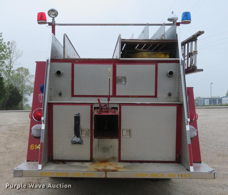 image for item EV9636 1991 GMC TopKick C6500 SL fire truck