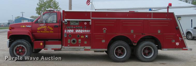 image for item EV9636 1991 GMC TopKick C6500 SL fire truck