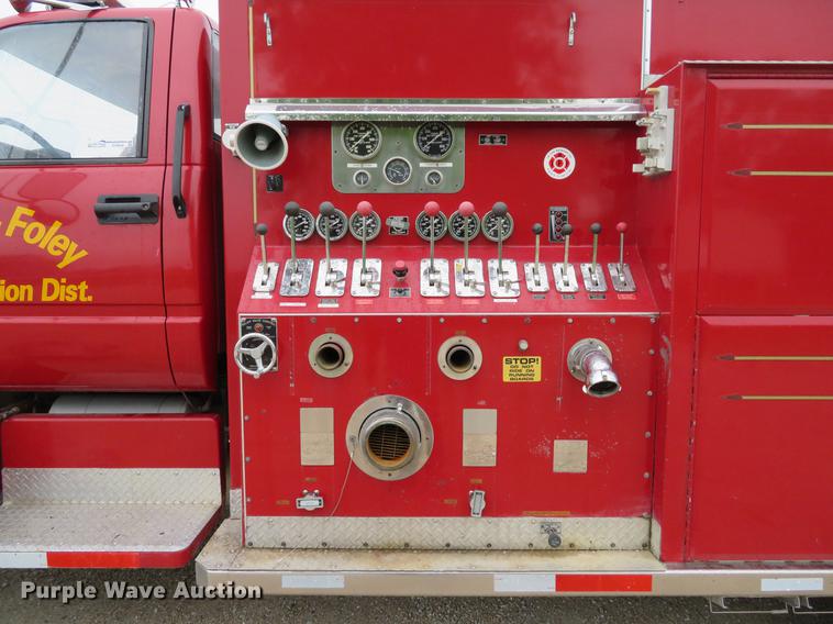 image for item EV9636 1991 GMC TopKick C6500 SL fire truck