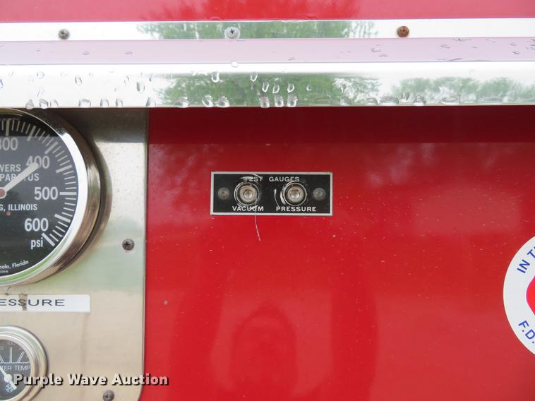 image for item EV9636 1991 GMC TopKick C6500 SL fire truck