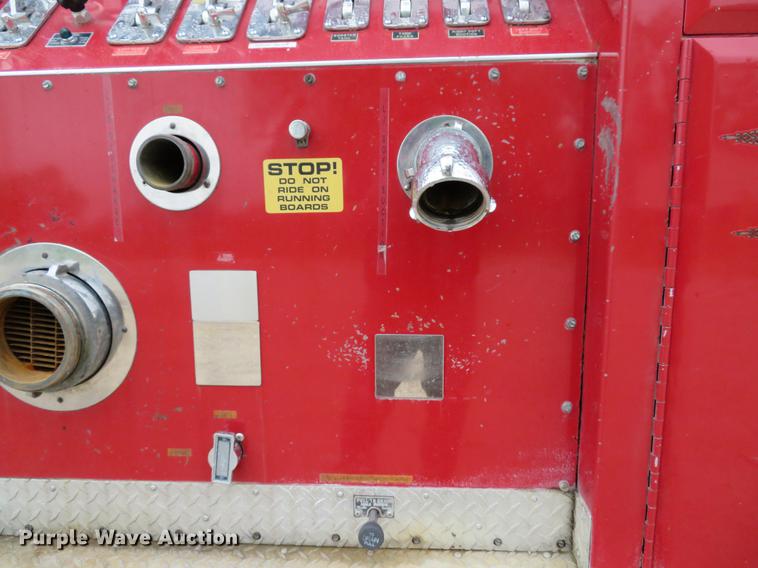 image for item EV9636 1991 GMC TopKick C6500 SL fire truck