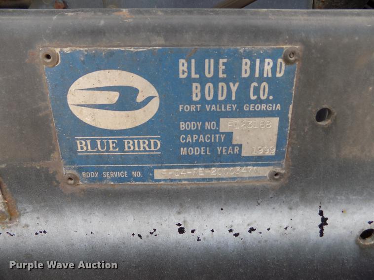 image for item FA9737 1999 Blue Bird LTC-40 school bus