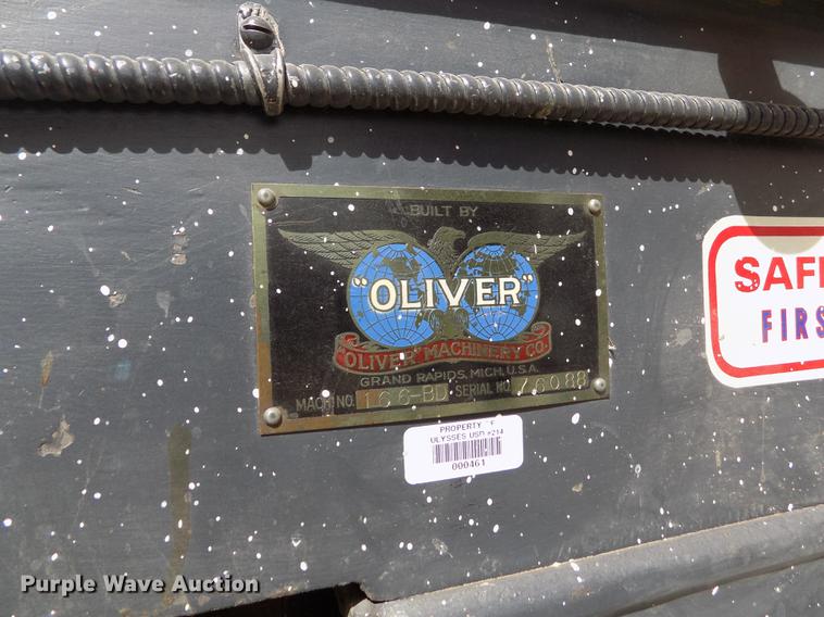 image for item FG9278 Oliver 166-BD planer