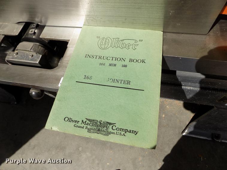 image for item FG9278 Oliver 166-BD planer