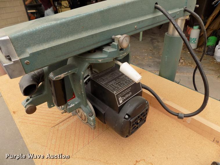 image for item FG9279 Dewalt 203800 radial arm saw