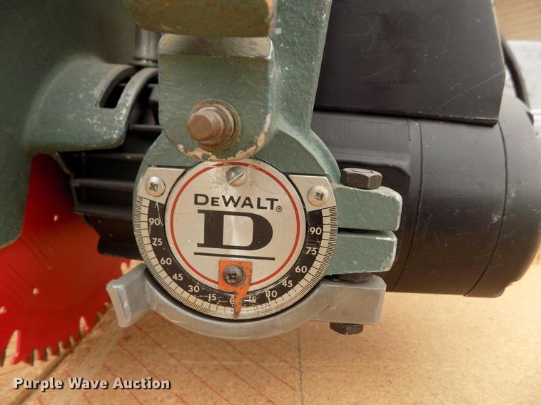 image for item FG9279 Dewalt 203800 radial arm saw