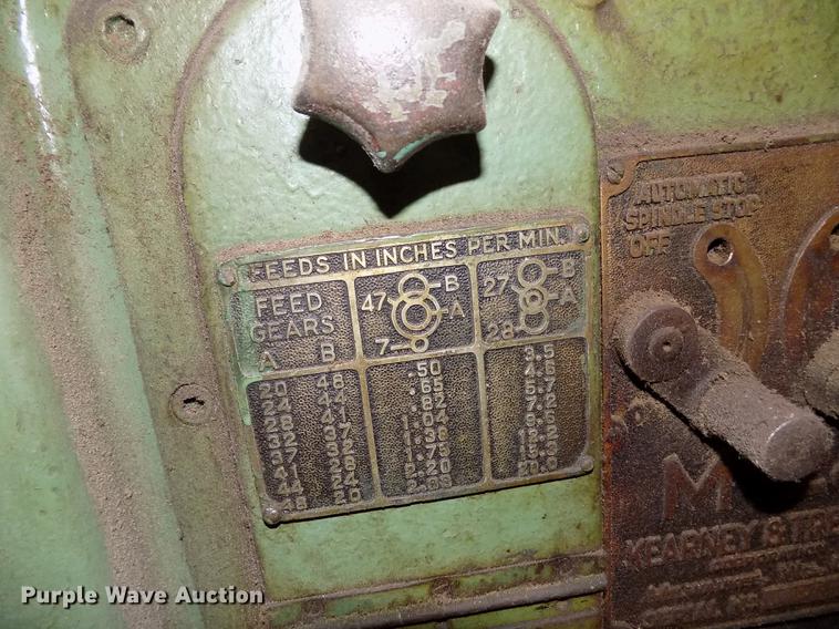 image for item FG9283 Kearney and Trecker M-24 horizontal mill