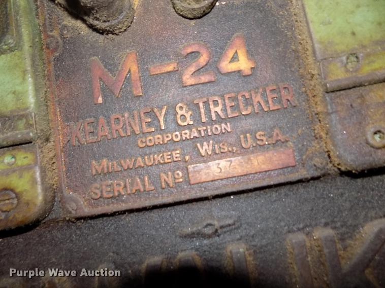 image for item FG9283 Kearney and Trecker M-24 horizontal mill