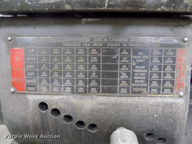 image for item FG9284 South Bend 183E lathe