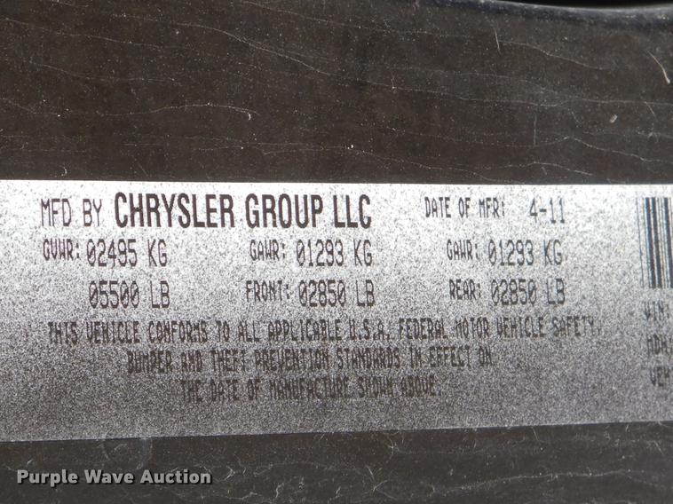 image for item FH9290 2011 Dodge Charger Police