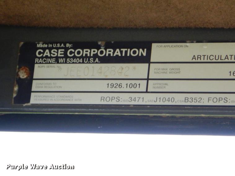 image for item FH9350 2002 Case 621D wheel loader