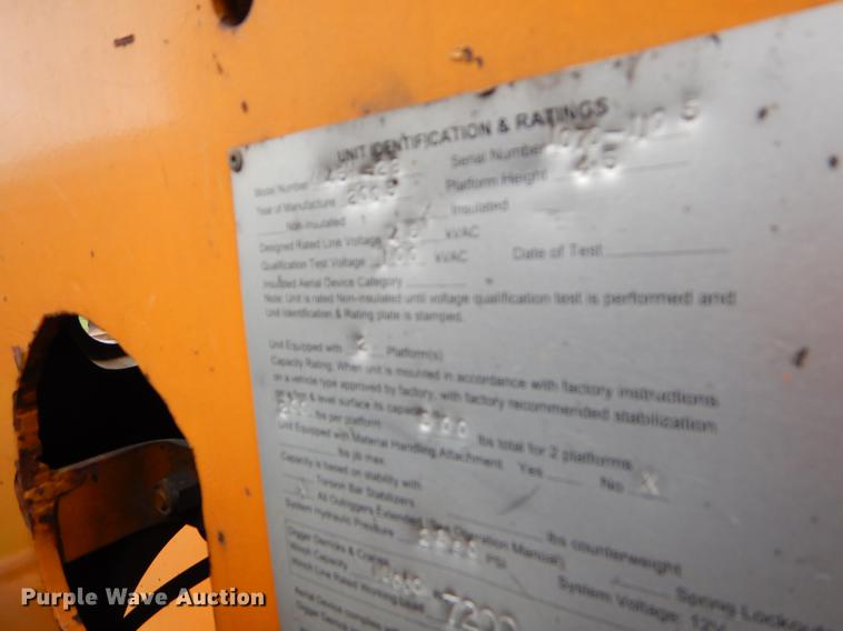 image for item FH9353 2006 International 4400 digger derrick truck