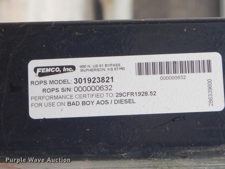 image for item FH9379 Bad Boy Pro Series ZTR lawn mower