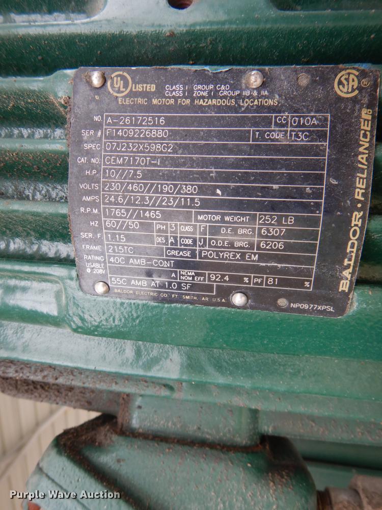 image for item FI9563 (2) JWC Environmental sewer grinders