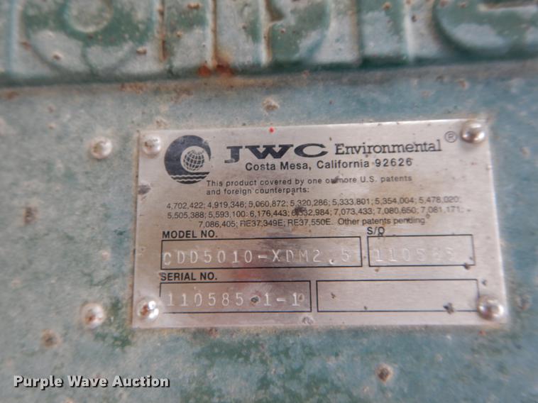 image for item FI9563 (2) JWC Environmental sewer grinders