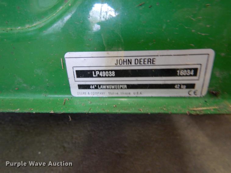 image for item FI9567 John Deere LP49038 lawn sweep