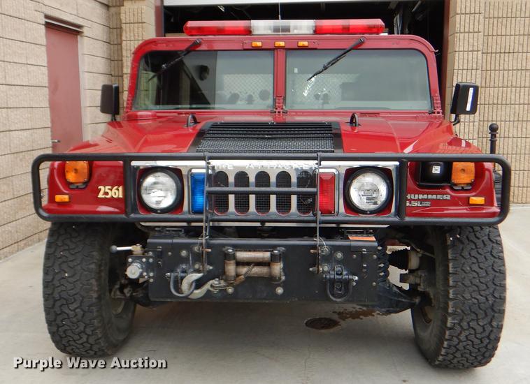 image for item FK9129 1998 Am General Hummer brush fire truck