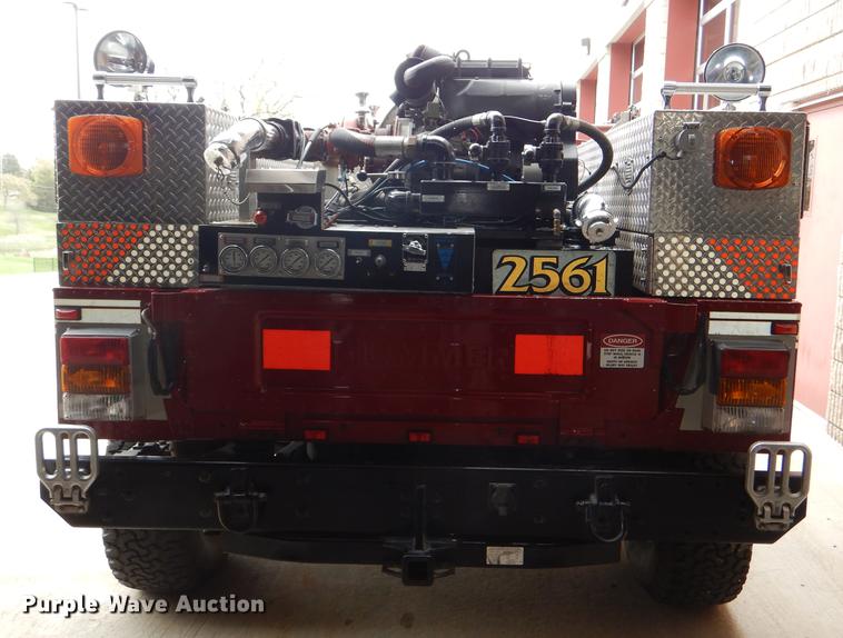 image for item FK9129 1998 Am General Hummer brush fire truck