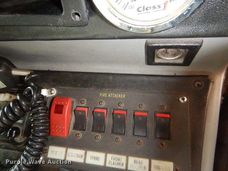 image for item FK9129 1998 Am General Hummer brush fire truck