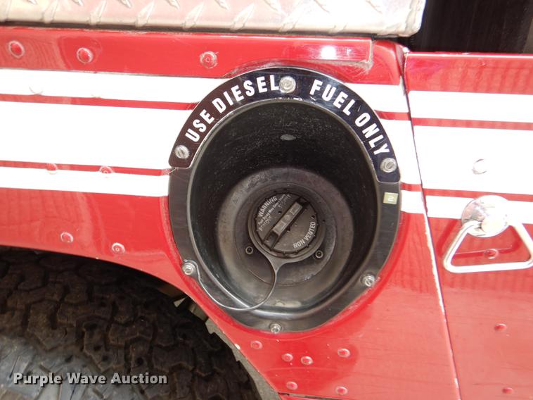 image for item FK9129 1998 Am General Hummer brush fire truck