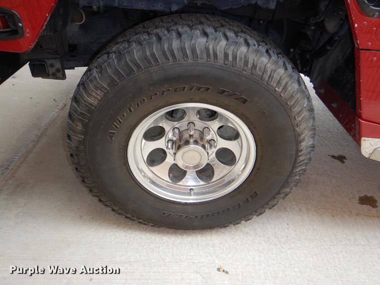 image for item FK9129 1998 Am General Hummer brush fire truck