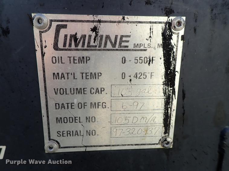 image for item FL9720 Cimline 105D melter applicator