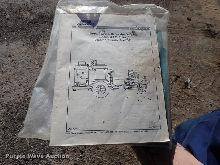 image for item FL9720 Cimline 105D melter applicator