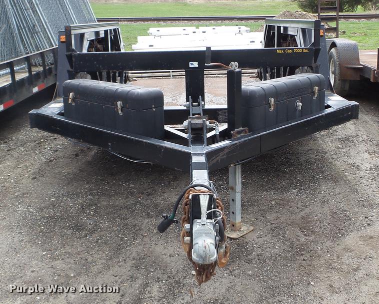 2006 BilJax ET7000 tilt deck utility trailer in Des Moines, IA Item