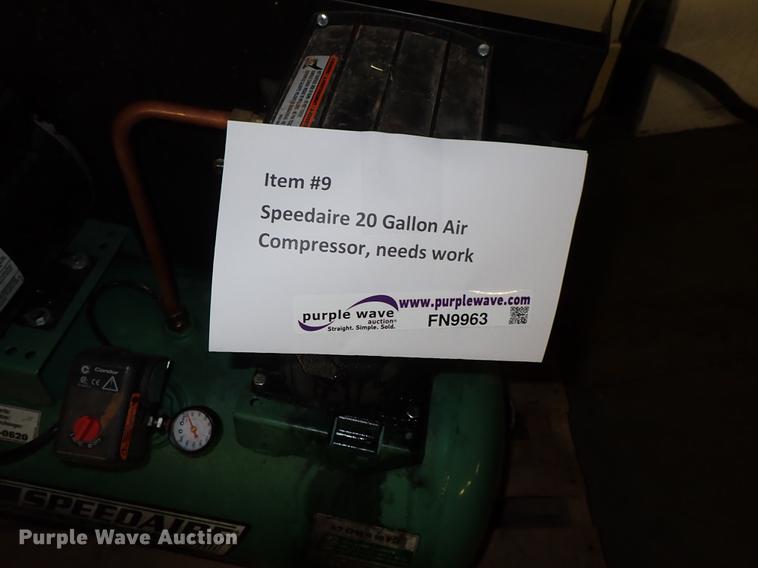 image for item FN9963 Speed Aire air compressor
