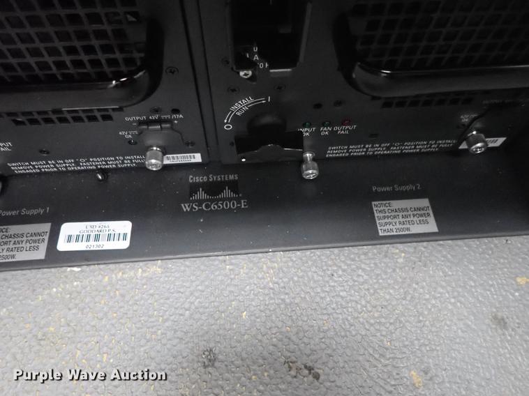 image for item FN9982 Cisco WS-C6500-E switch