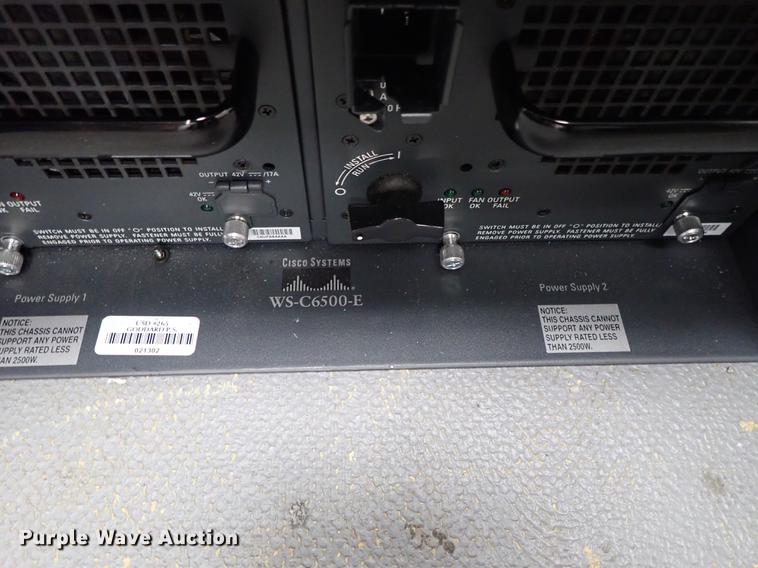 image for item FN9982 Cisco WS-C6500-E switch