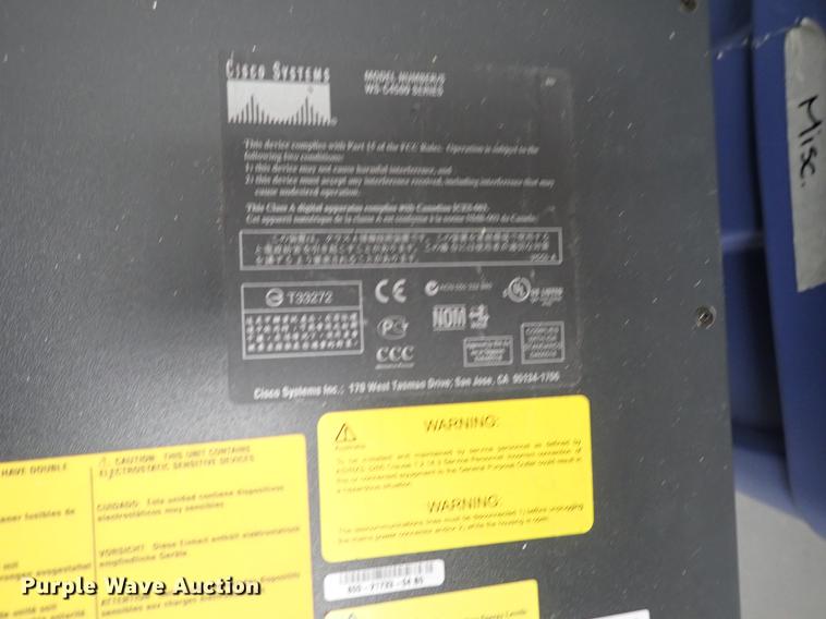 image for item FN9983 Cisco Catalyst 4506 switch