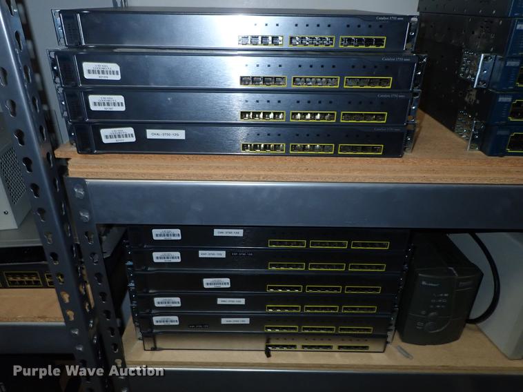 image for item FN9986 (10) Cisco Catalyst 3750 series switches