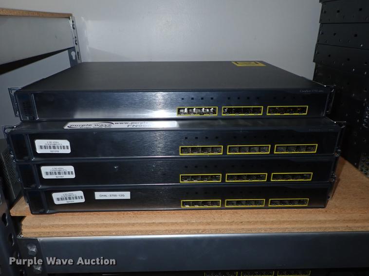 image for item FN9986 (10) Cisco Catalyst 3750 series switches