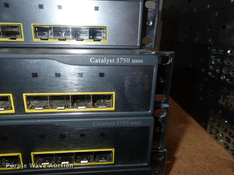 image for item FN9986 (10) Cisco Catalyst 3750 series switches