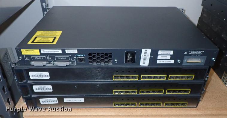 image for item FN9986 (10) Cisco Catalyst 3750 series switches