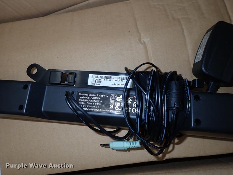 image for item FN9987 Approximately 130 monitor sound bars