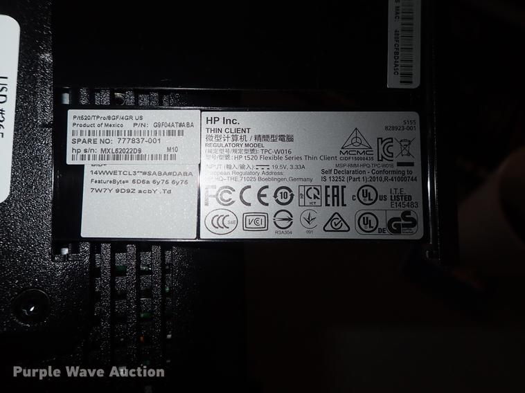 image for item FN9989 Approximately 90 HP Thin Clients