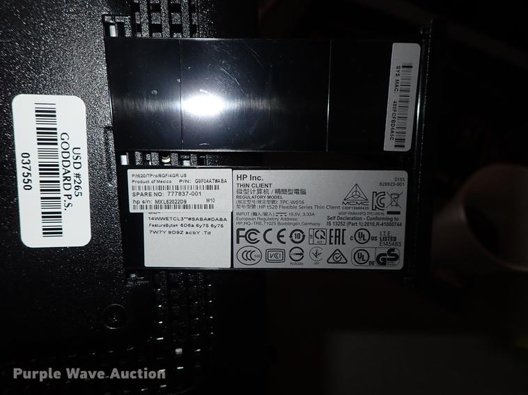 image for item FN9989 Approximately 90 HP Thin Clients