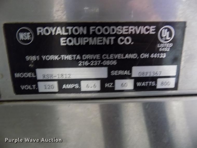 image for item FO9786 (5) food warmers