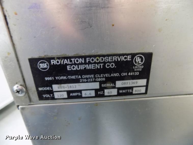 image for item FO9786 (5) food warmers