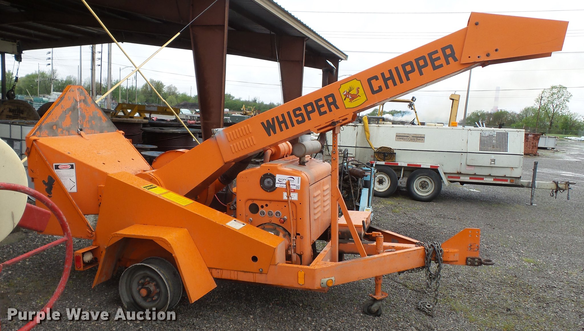 Asplundh Whisper chipper in Sikeston, MO Item DD2291 sold Purple Wave