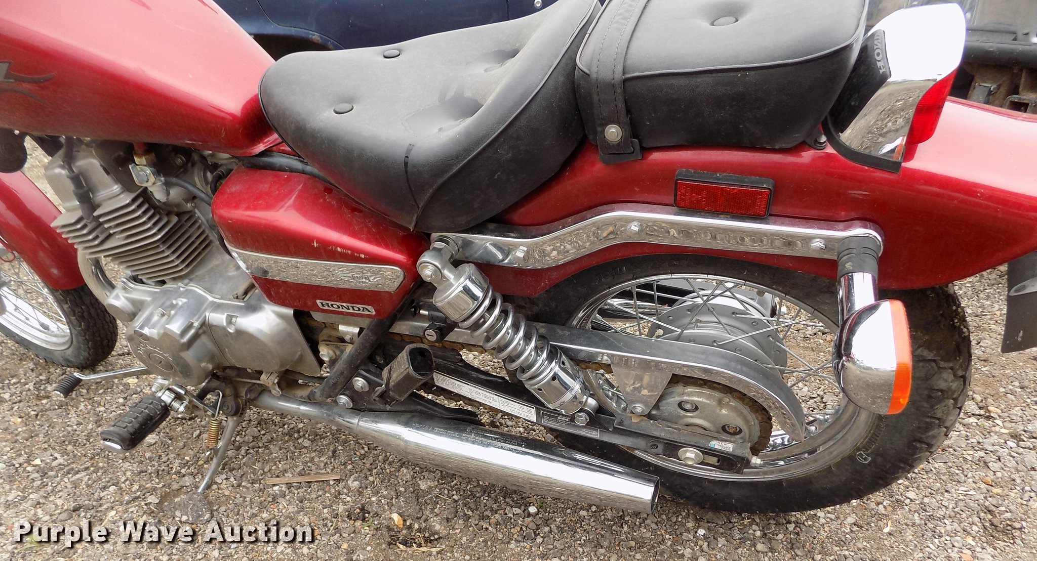 2004 Honda Rebel CMX250C motorcycle in Norton, KS Item DE1207 sold