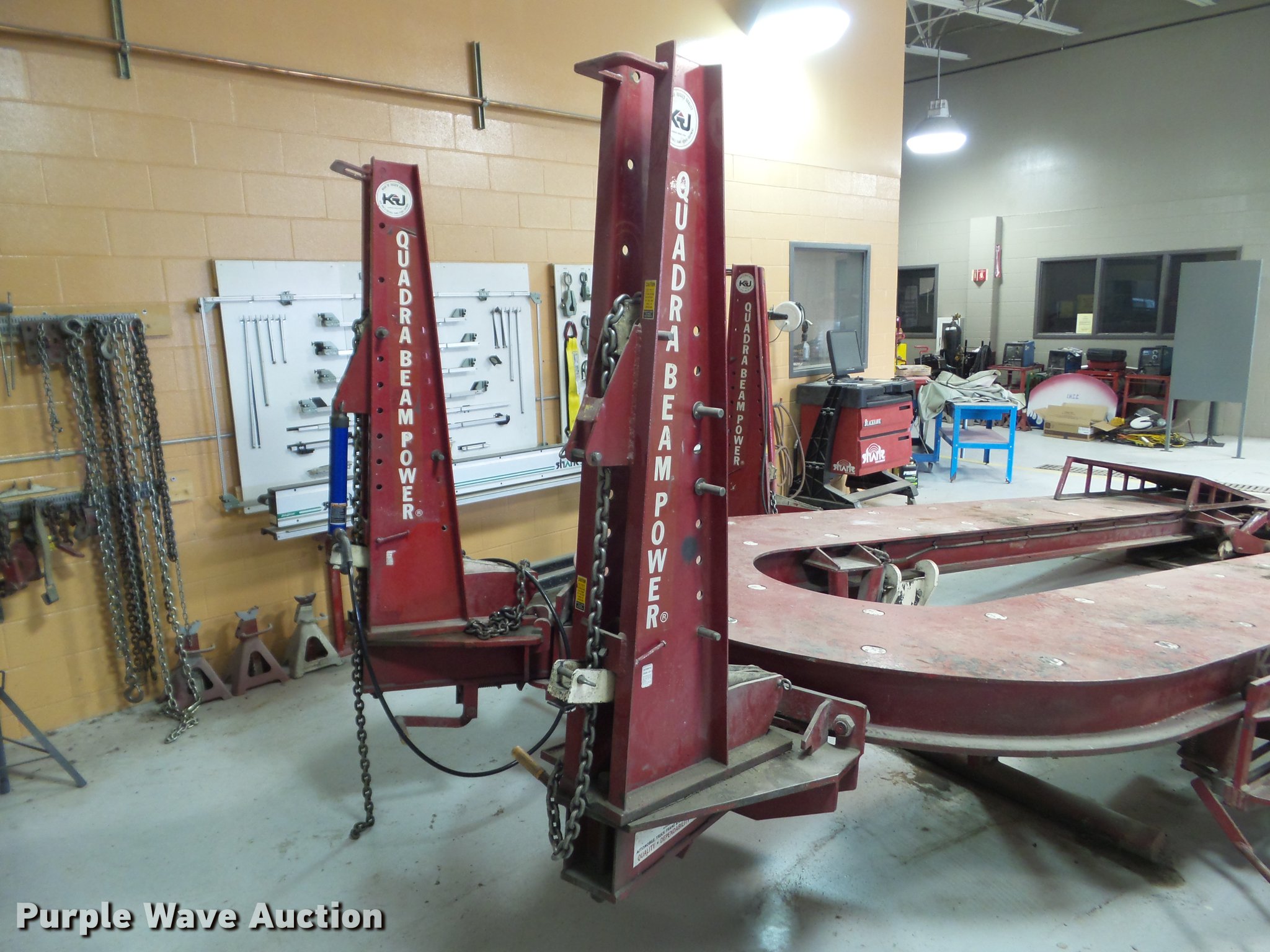 Kansas Jack Magna Rack 4 tower frame machine with Blackhawk Shark