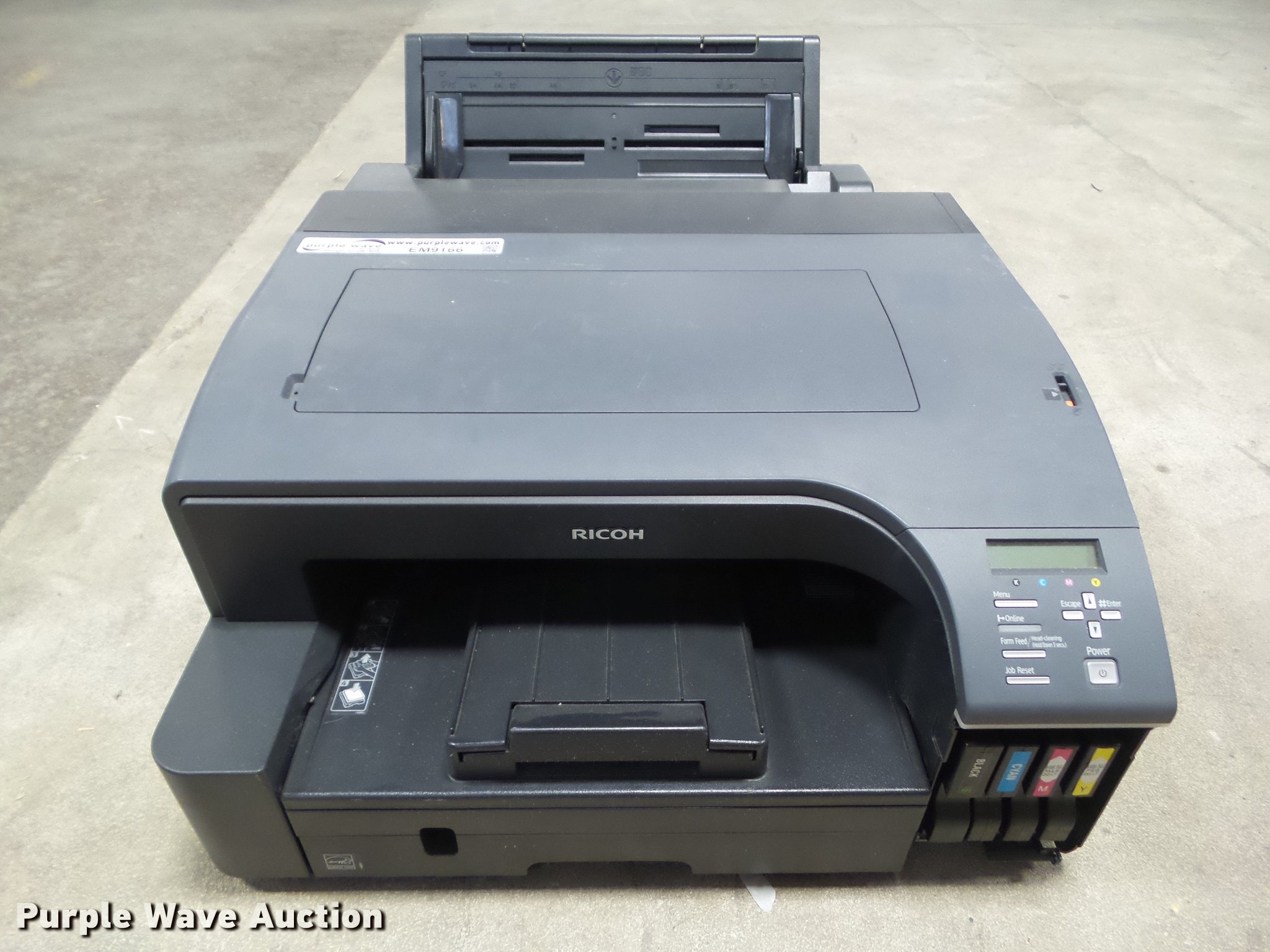 Ricoh InkJet printer in Des Moines, IA Item EM9166 sold Purple Wave
