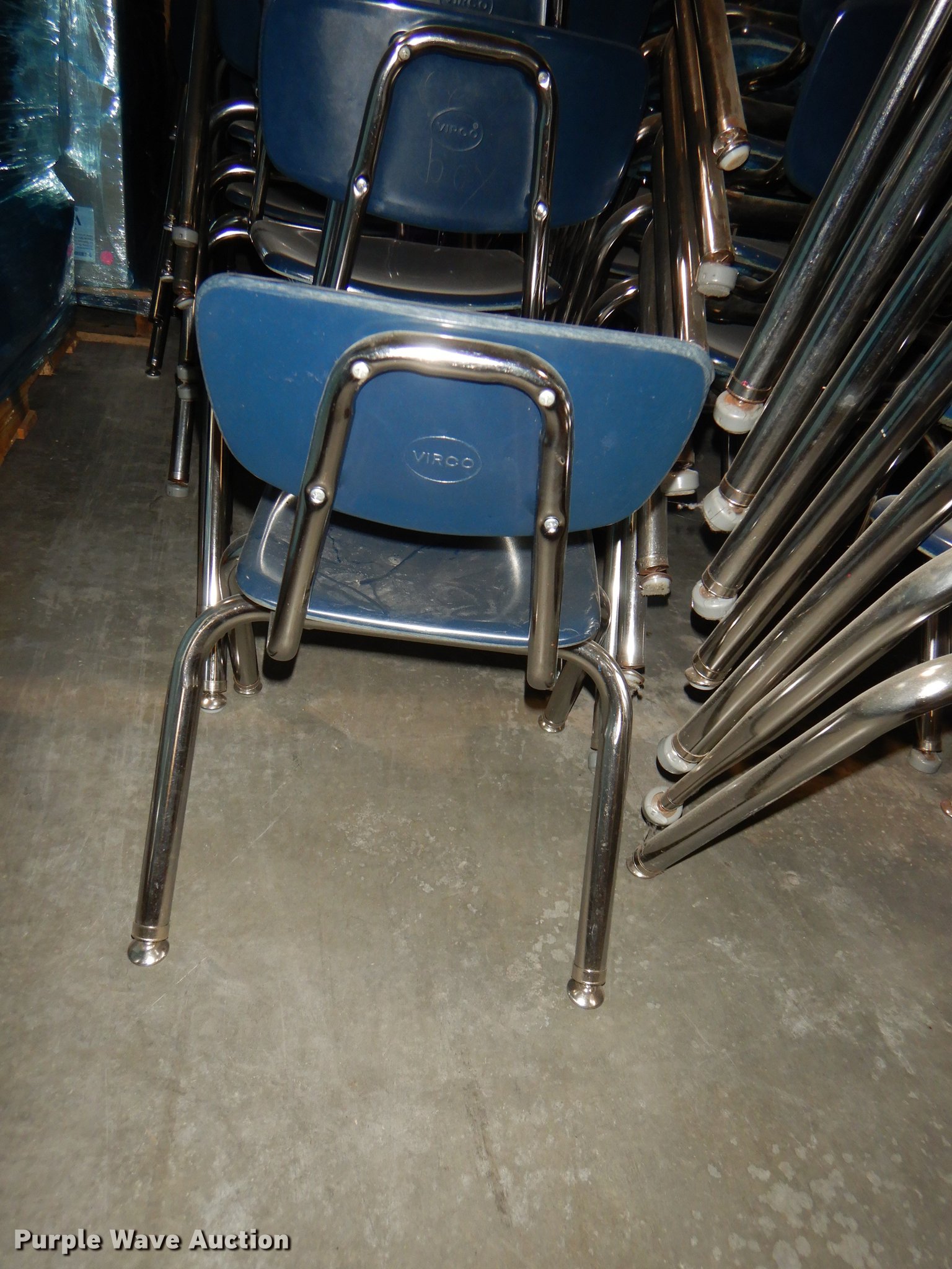 (65) preschool chairs in Junction City, KS Item FK9148 sold Purple Wave