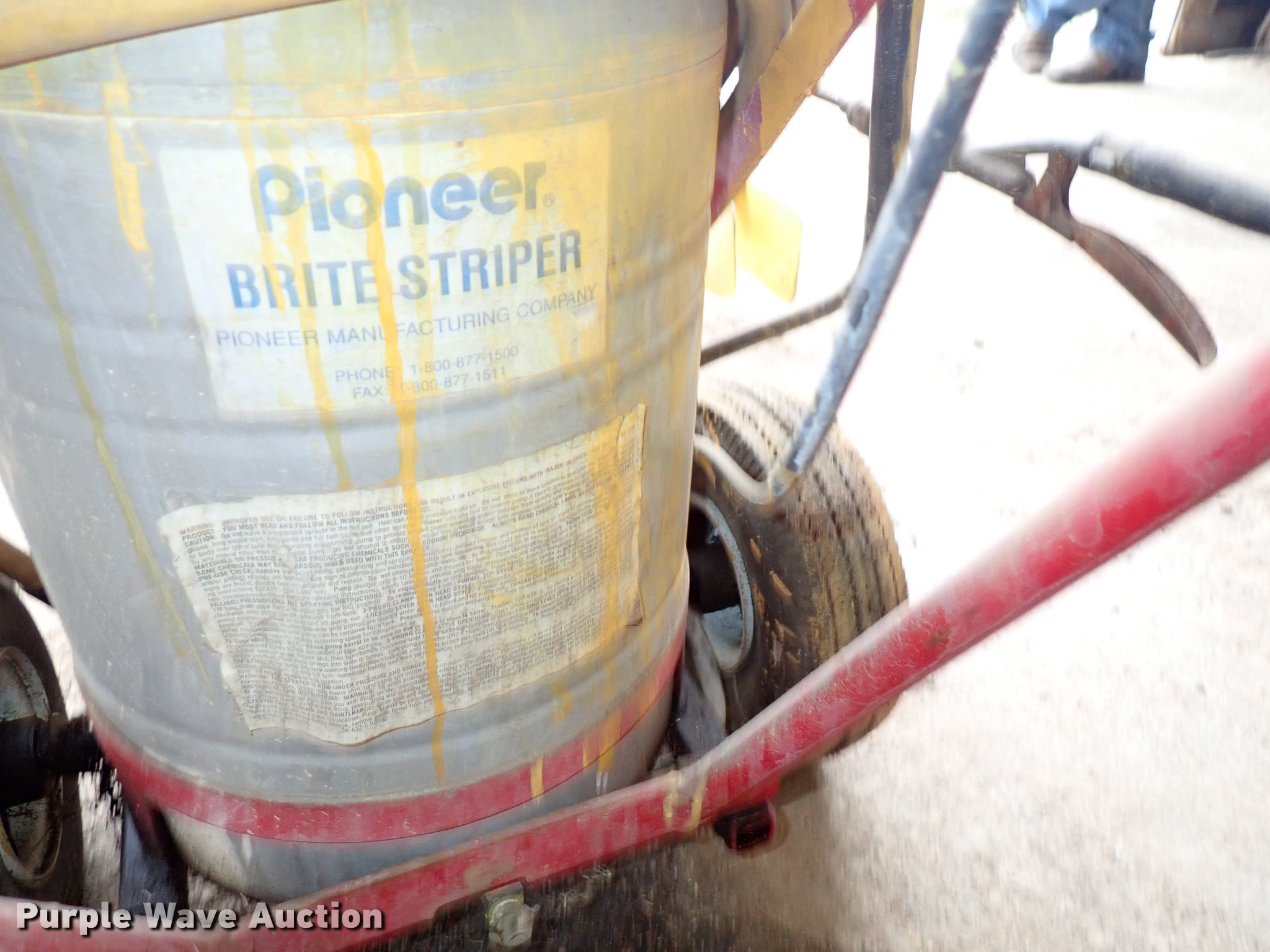 Pioneer Brite Striper paint striper in Nickerson, KS Item FL9737 sold