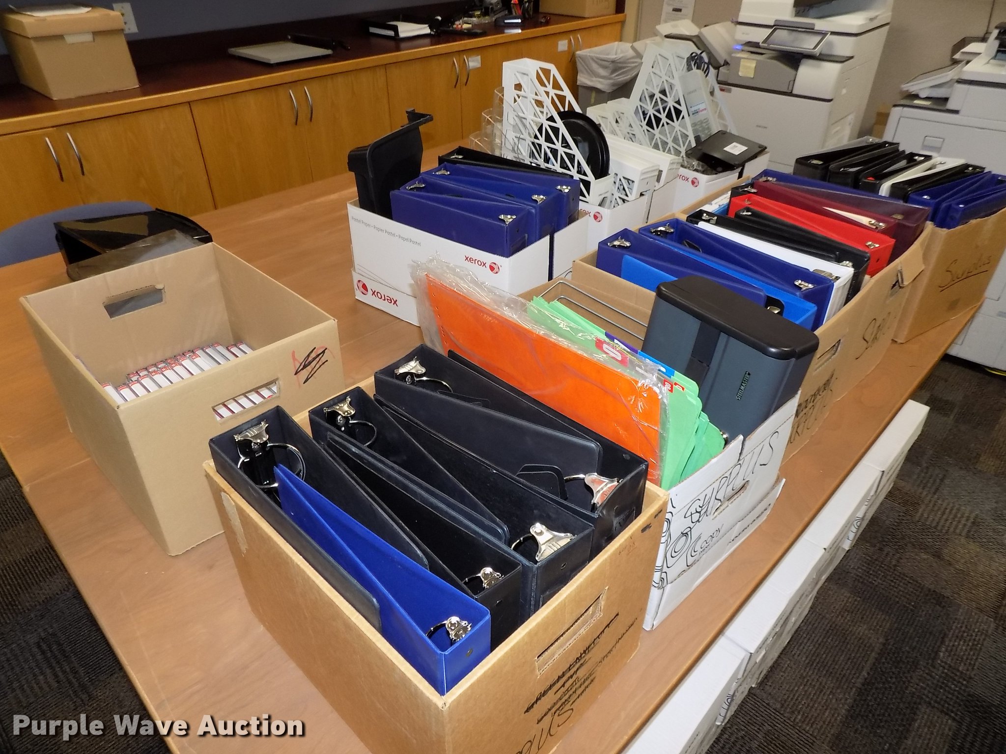 Office supplies in Lincoln, NE Item G1707 sold Purple Wave